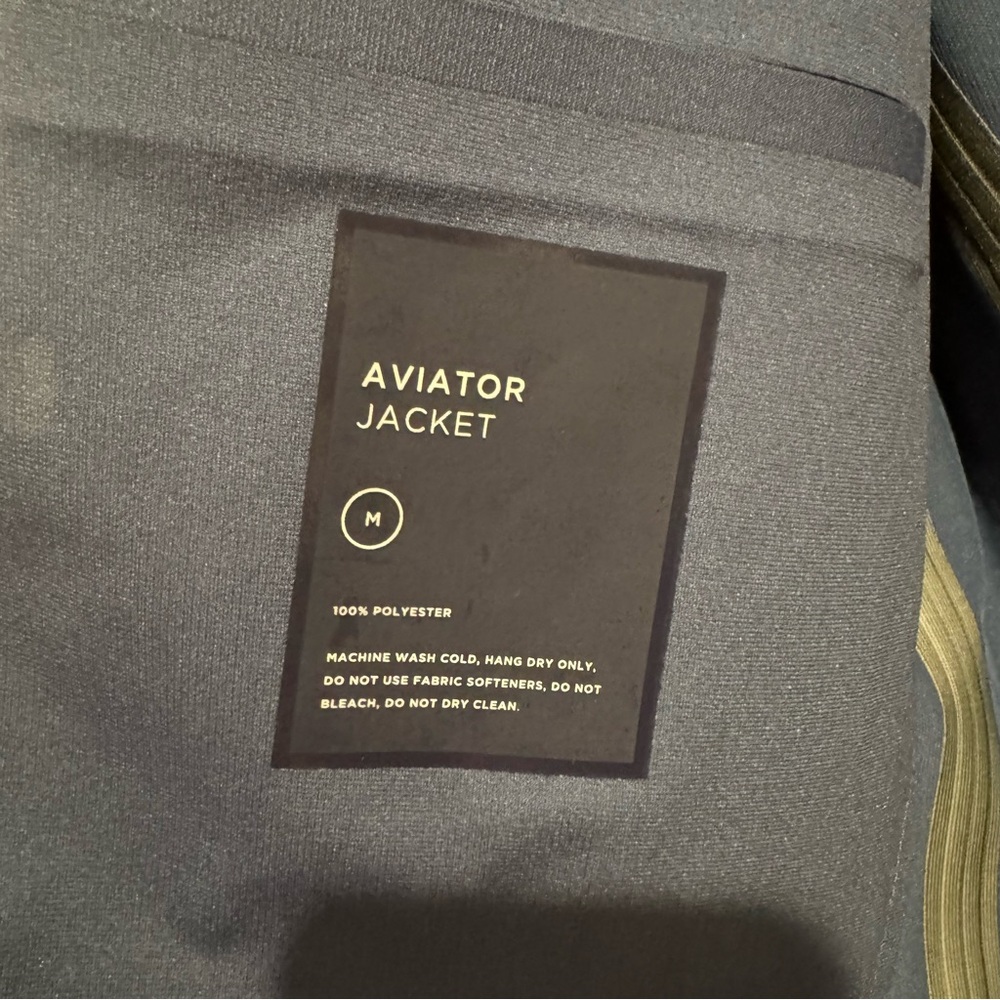NWOT Ministry of Supply Blazer M Navy Aviator Sport Jacket TechWear Sportcoat - Picture 7 of 14
